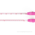 Retractable Round Tape Measure in Pink